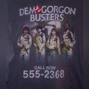 Demogorgan Buster Stranger Things Long Sleeve T-shirt XL